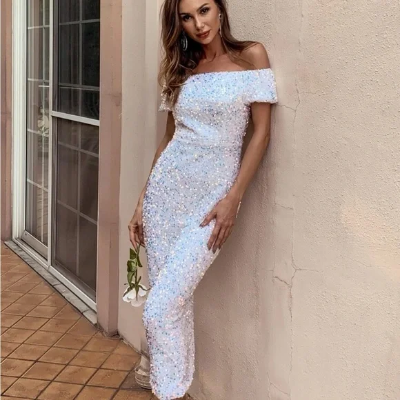 SHEIN | Dresses | Sequin Prom Homecoming Dress | Poshmark SHEIN | Dresses | Sequin Prom Homecoming Dress | Poshmark